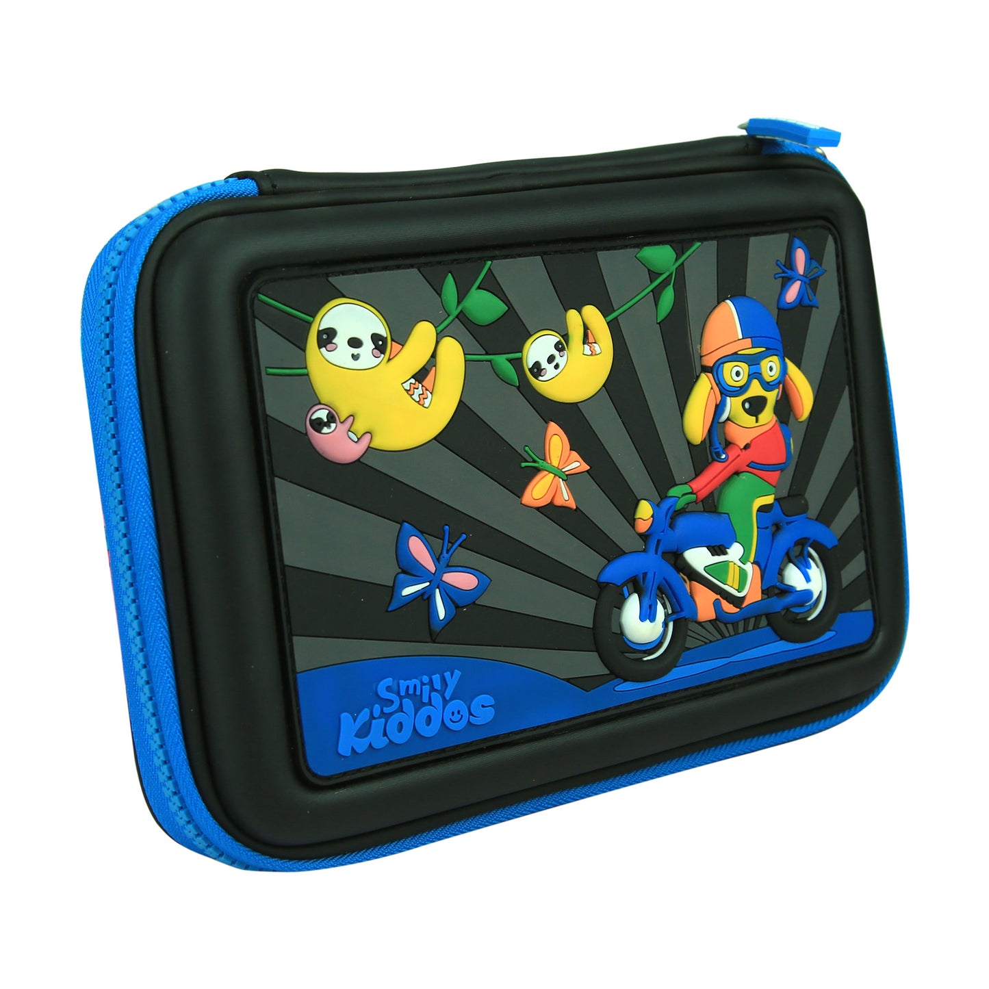Smily Kiddos Scented Hardtop Pencil Box Black