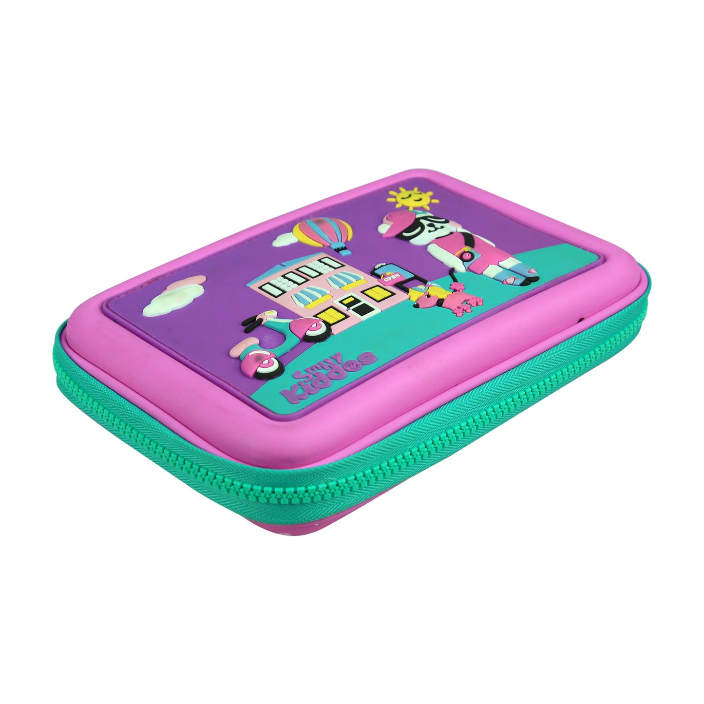 Smily Kiddos Scented Hardtop Pencil Box Purple