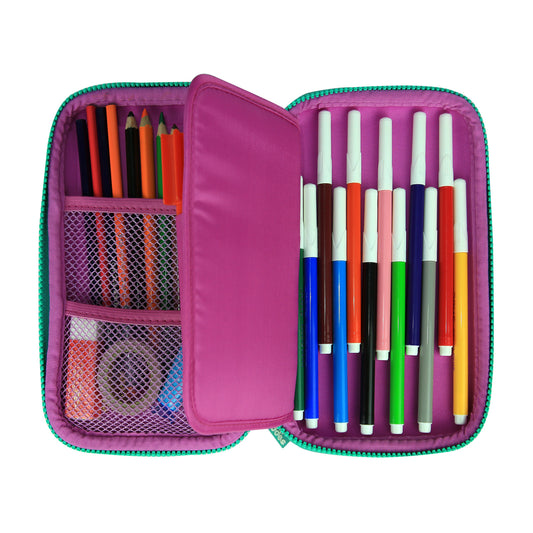 Smily Kiddos Scented Hardtop Pencil Box Purple
