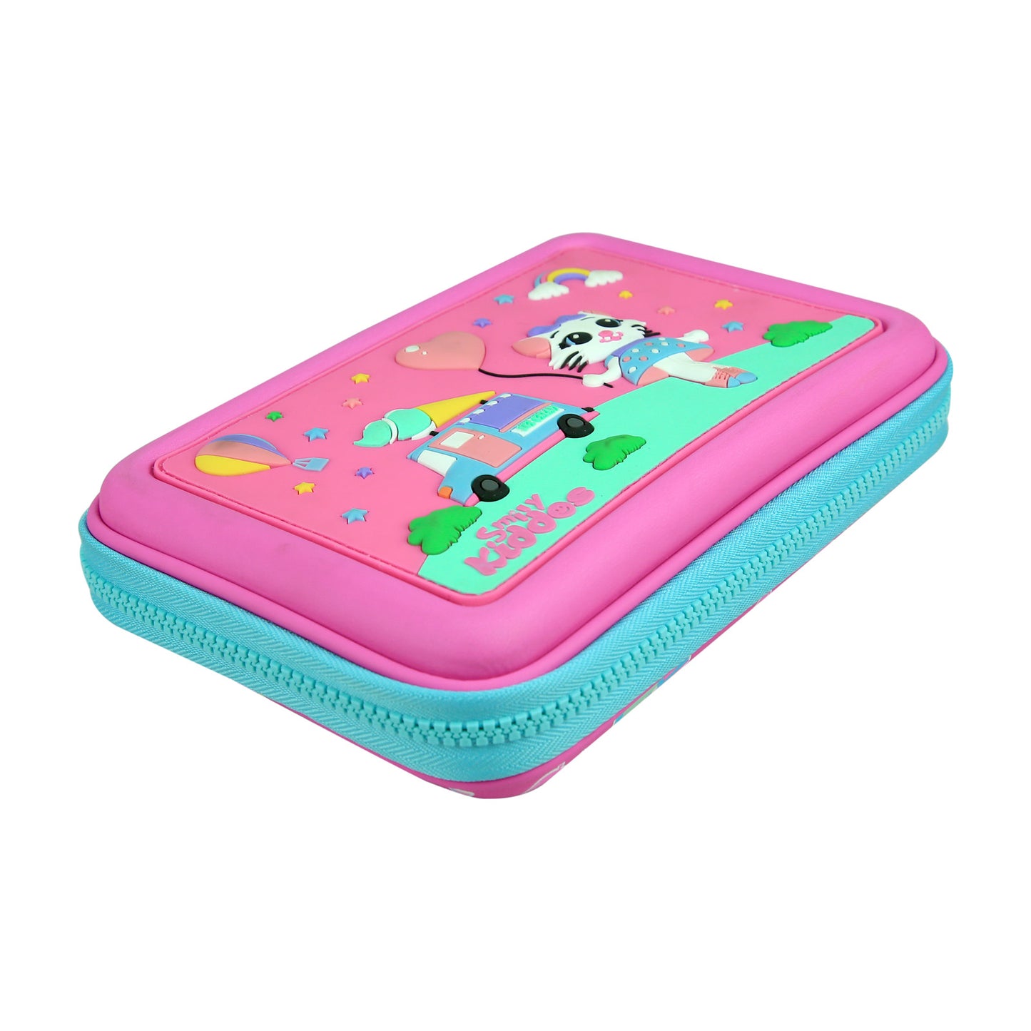 Smily Kiddos Scented Hardtop Pencil Box Pink