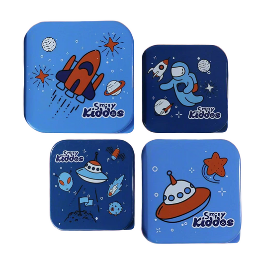 Smily Kiddos 4 in 1 container - Space Theme