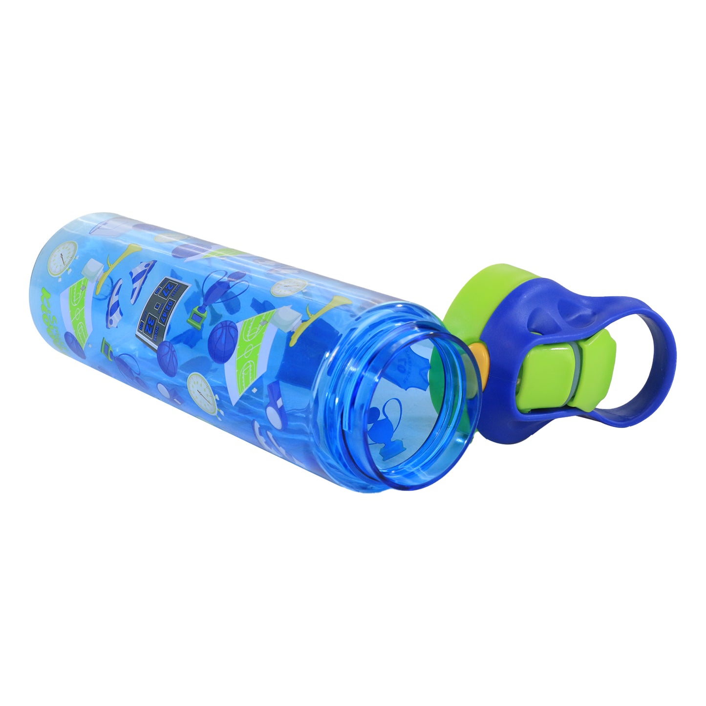Smily kiddos Sipper Bottle 750 ml - Basket Ball Theme Blue