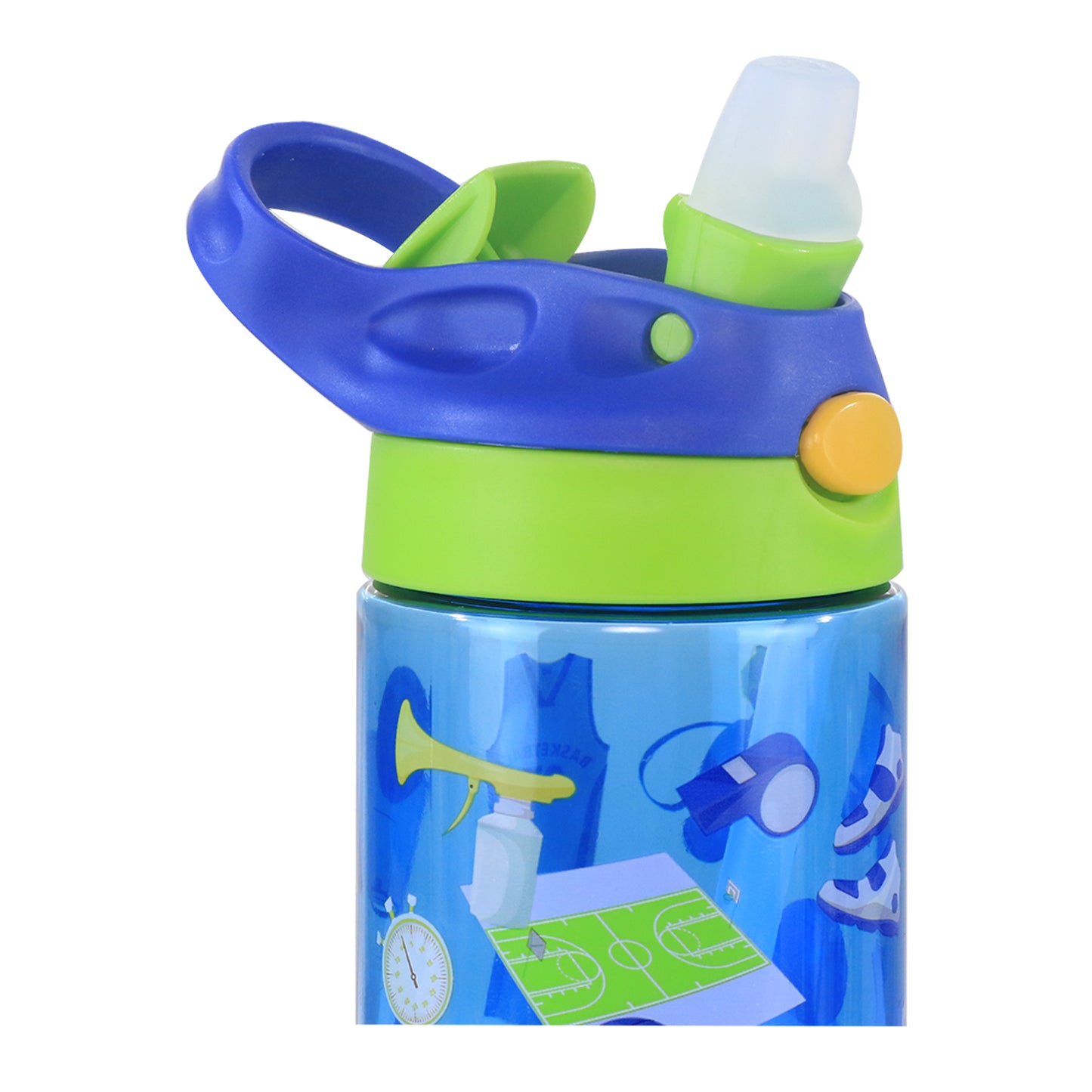 Smily kiddos Sipper Bottle 750 ml - Basket Ball Theme Blue