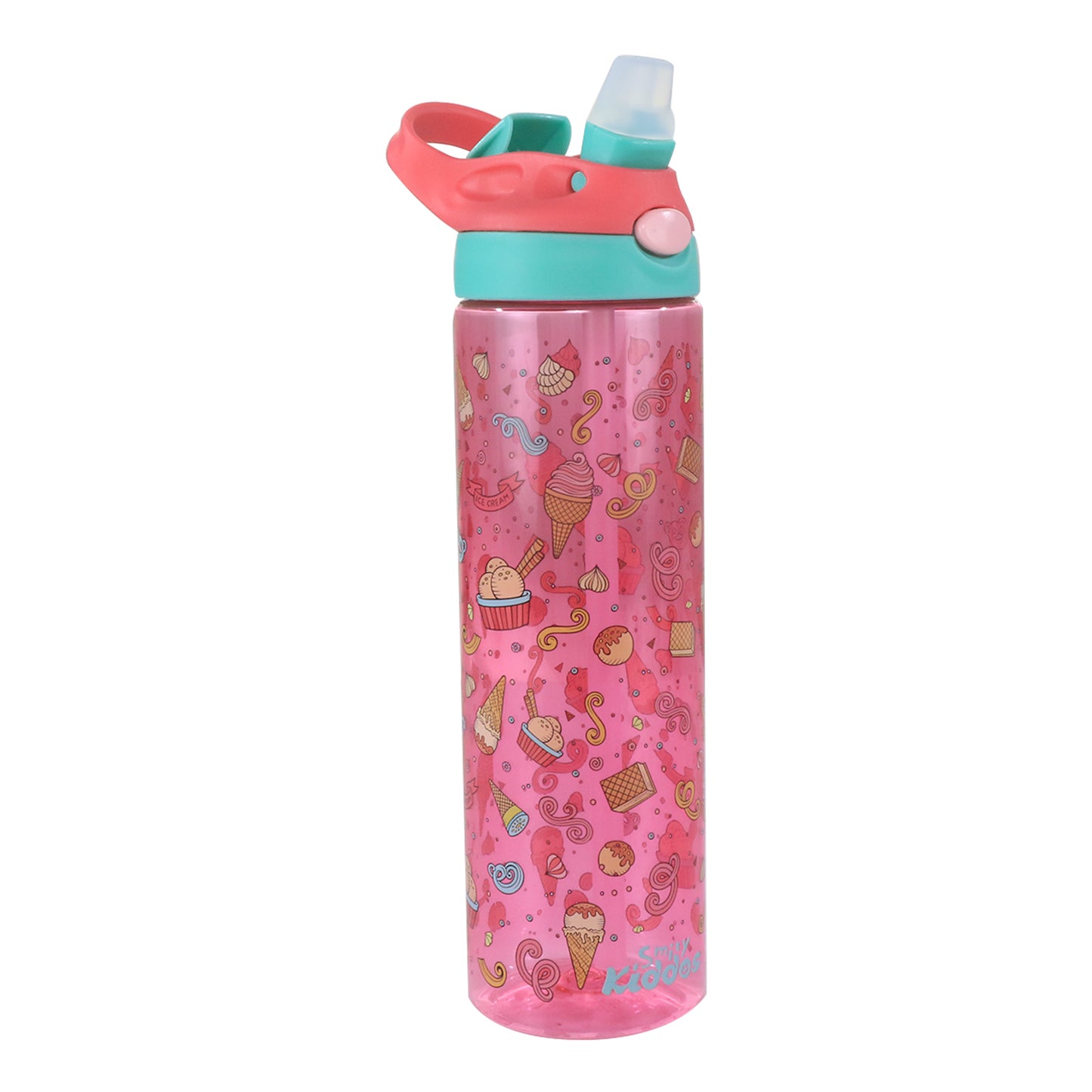 Smily kiddos Sipper bottle 750 ml - Ice Cream Theme Pink