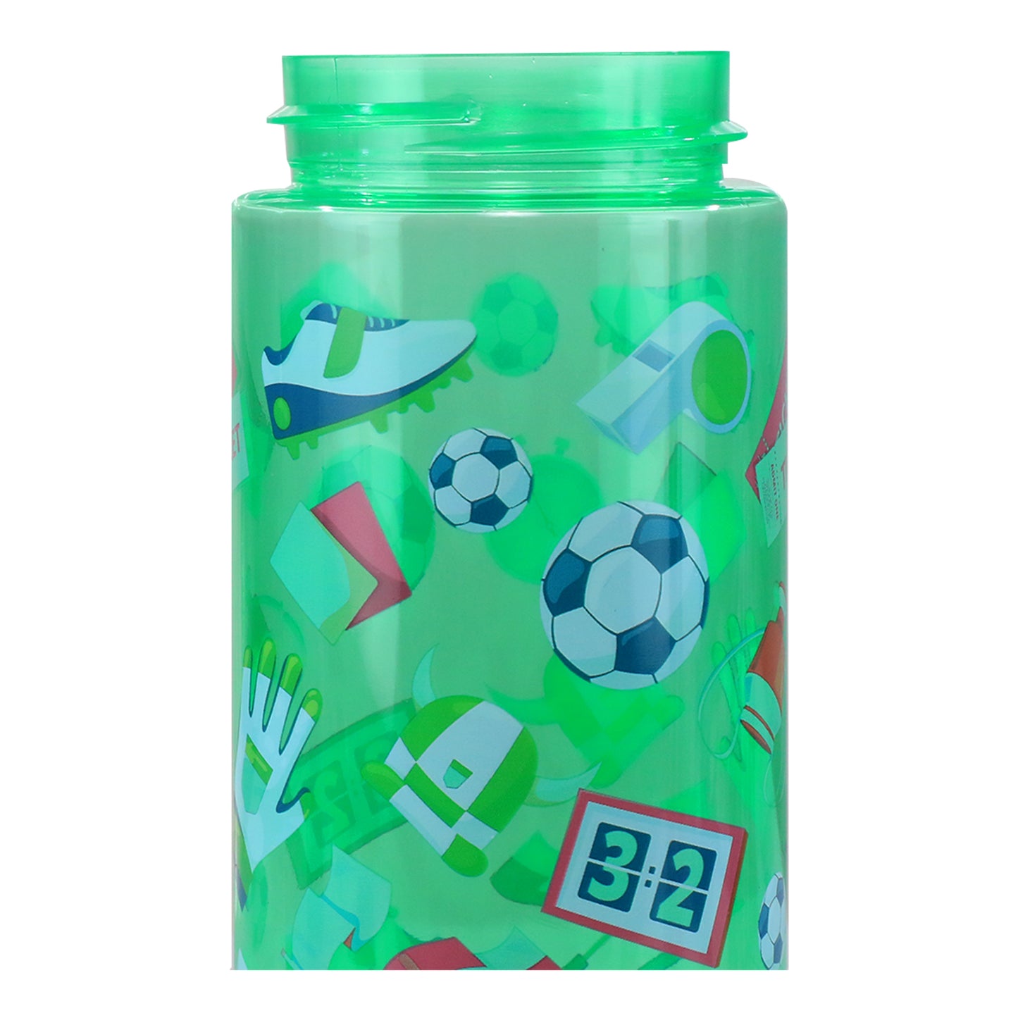 Smily kiddos Sipper bottle 750 ml - Foot Ball Theme Green