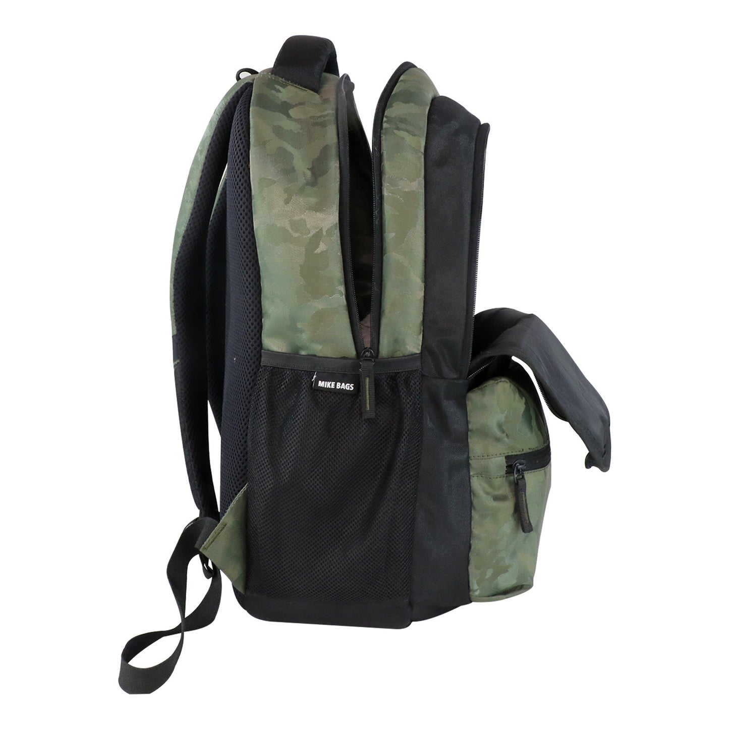 Mike Sedan Backpack- Camo Olive Green