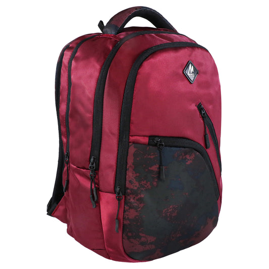 Mike Beetel Backpack - Maroon & Black