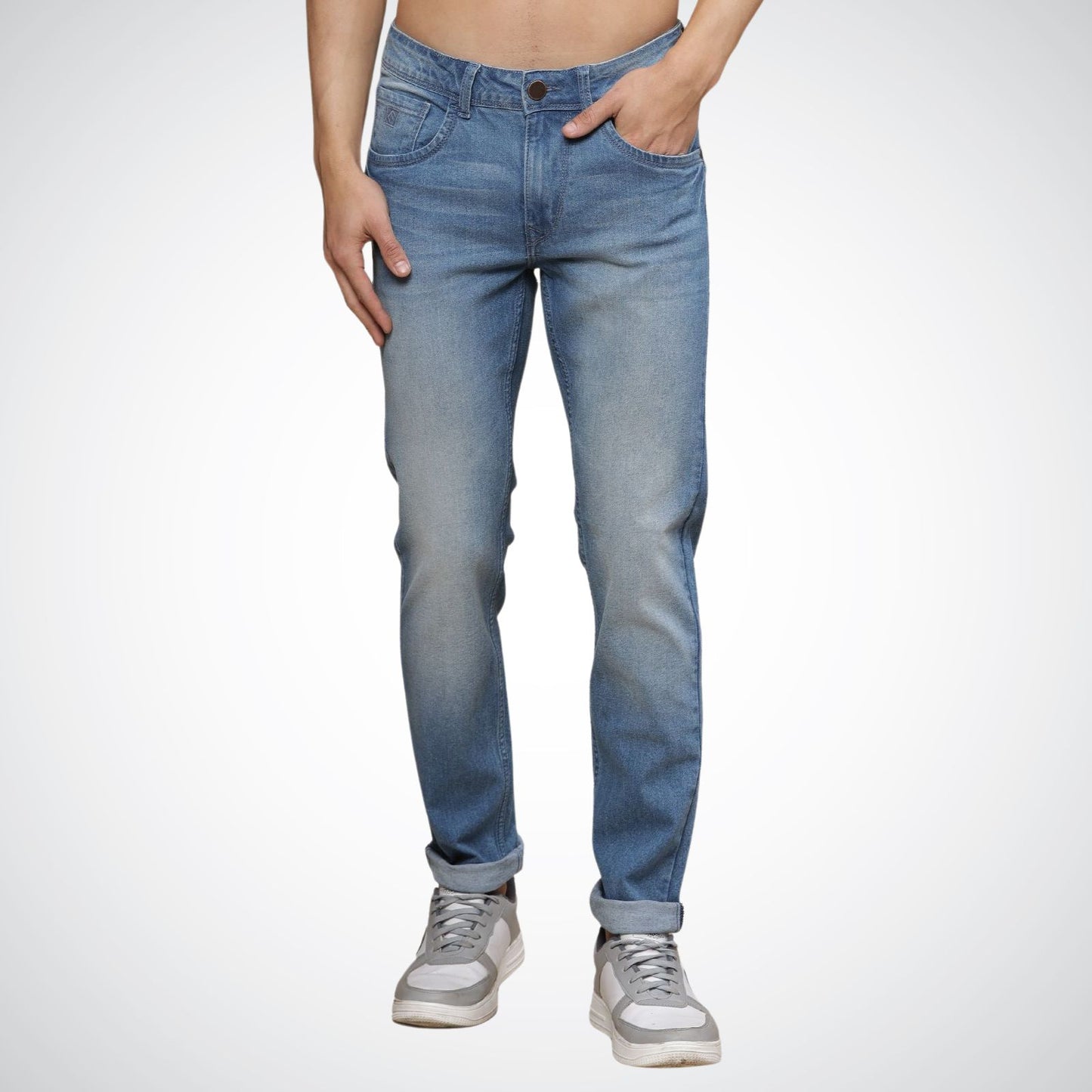 Mike Club -Denim Bottom - Light Blue