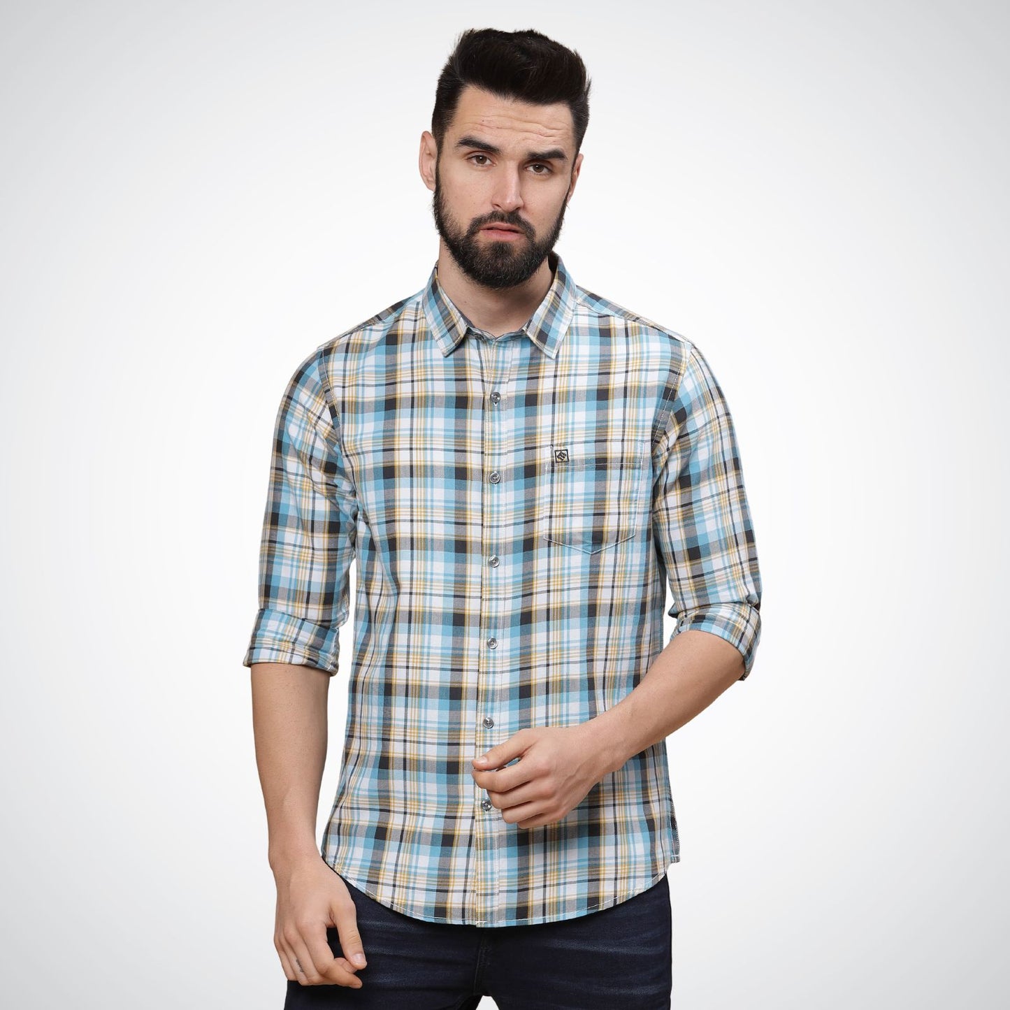 Mike Club Casual Check Shirt