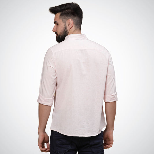 Mike Club Light Pink Casual Shirt