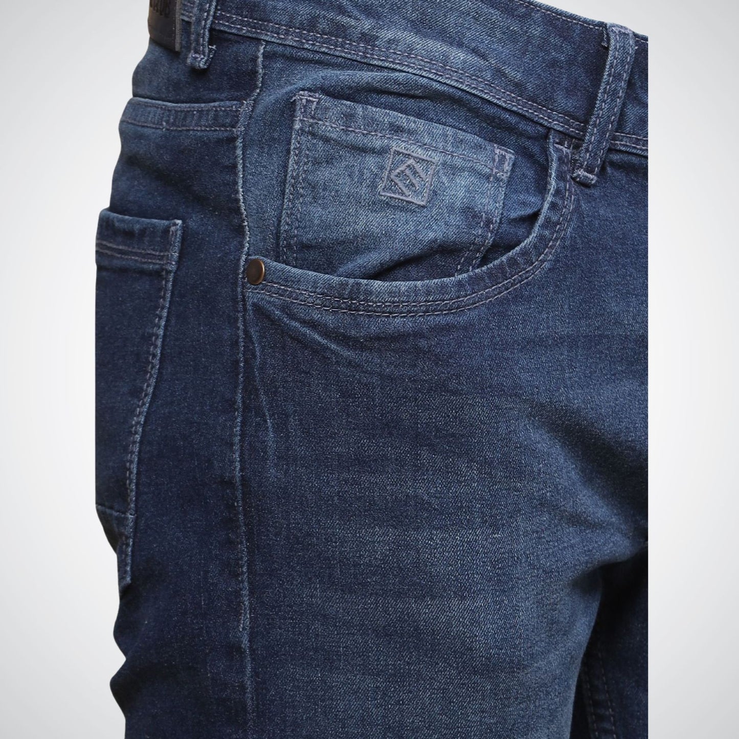 MIKE CLUB- Blue Jeans Denim Bottom