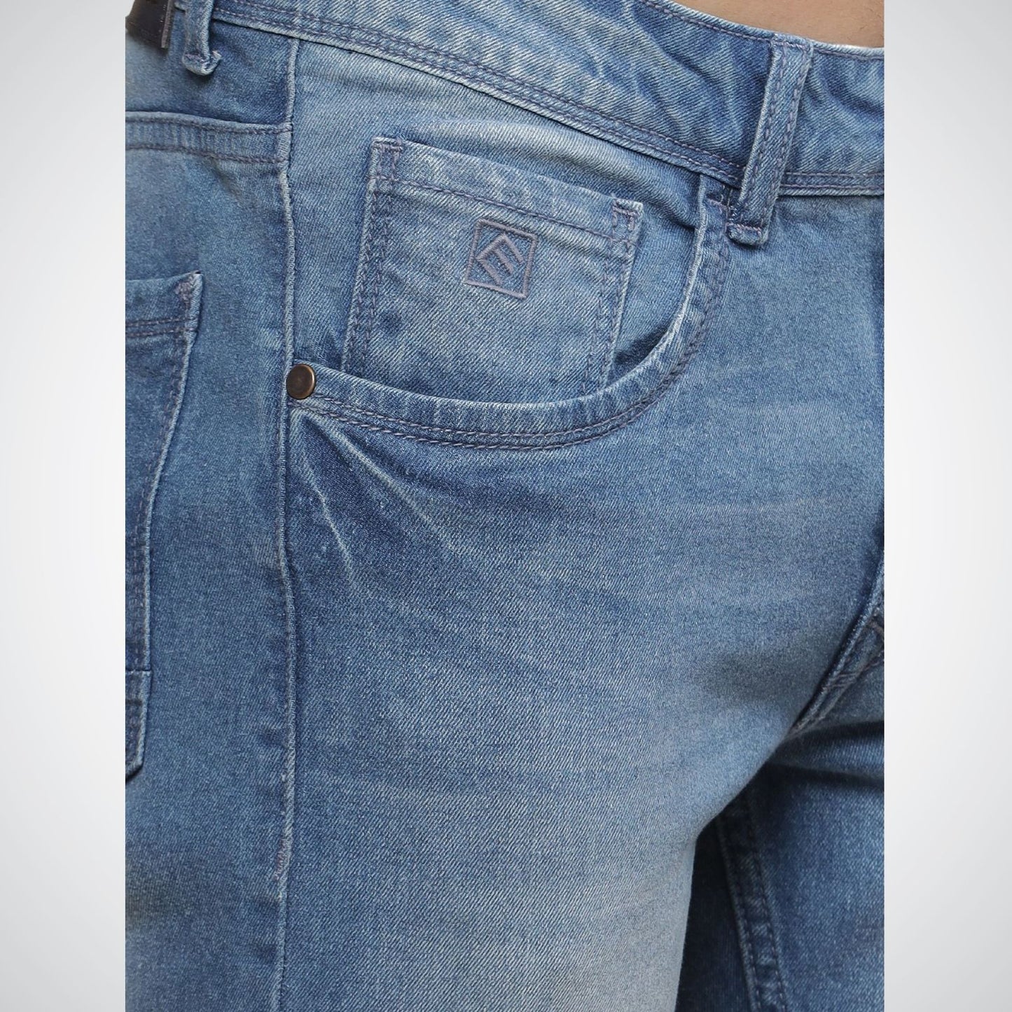 Mike Club -Denim Bottom - Light Blue