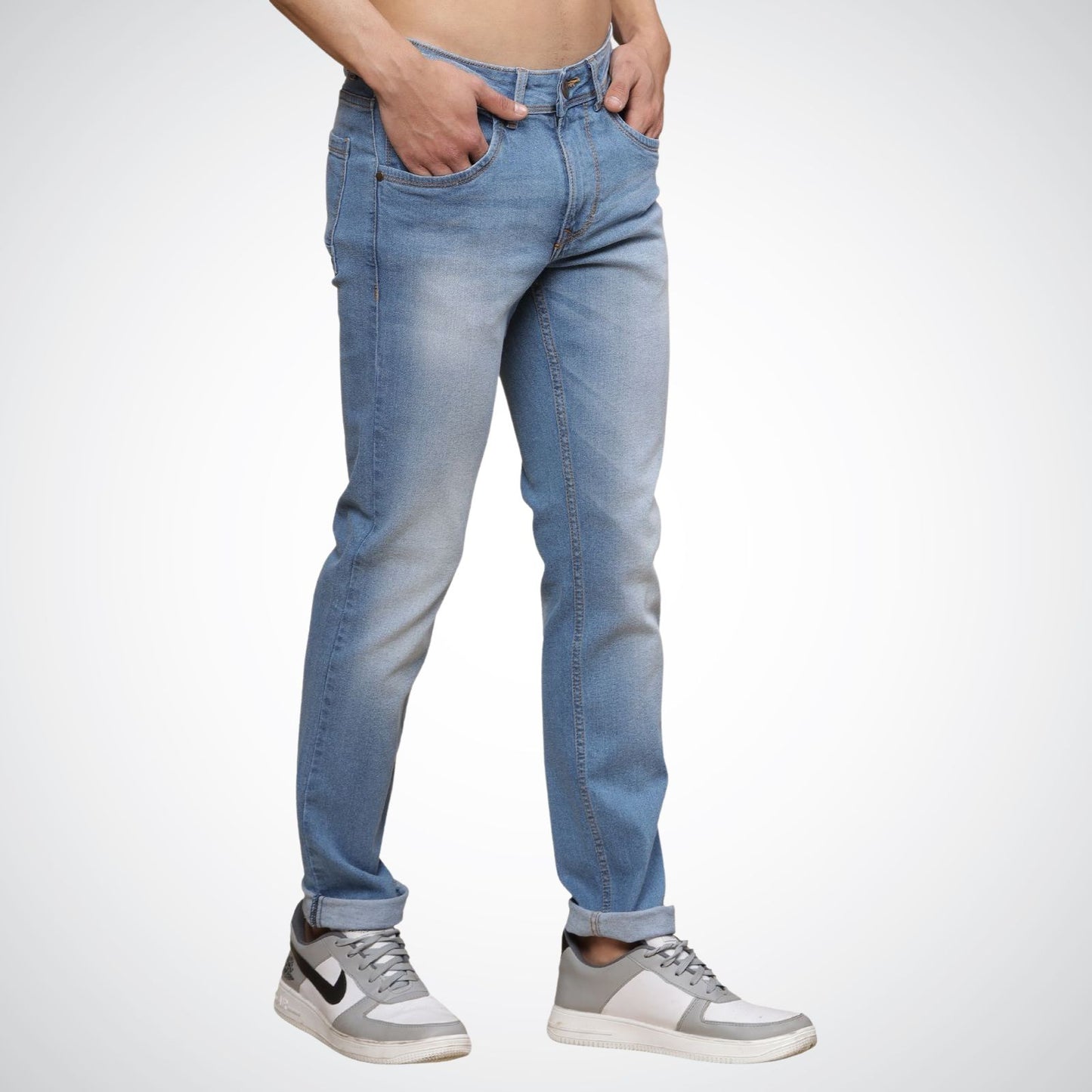 Mike Club - Denim Bottom - Light Blue Jeans