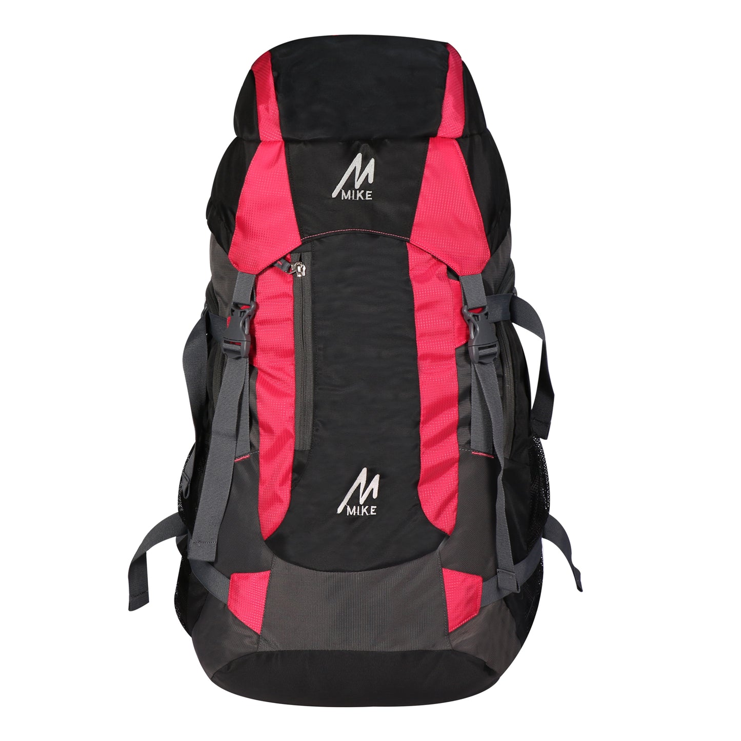 MIKE 43L Hiking Backpack - Pink and Black