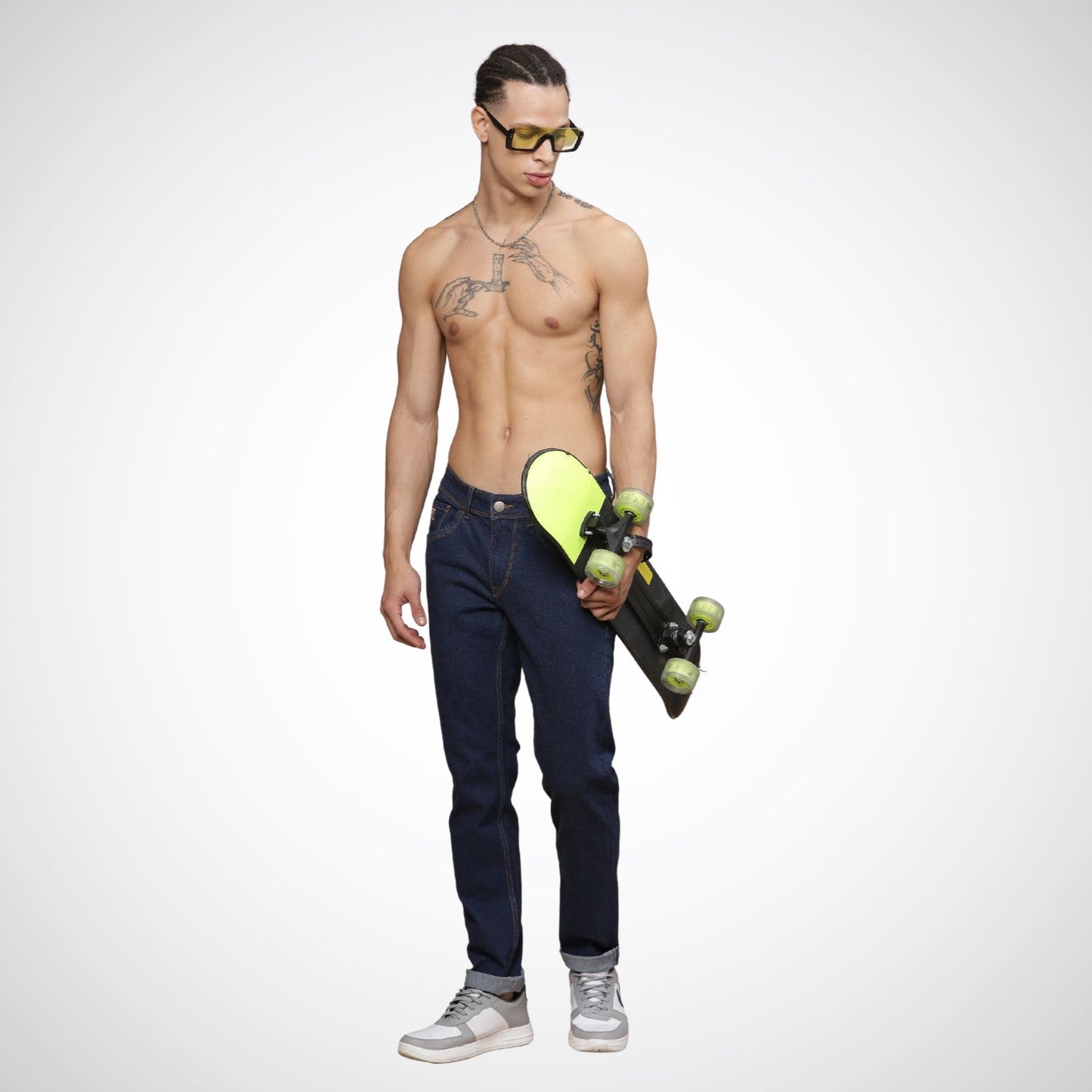 Mike Club -Denim Bottom - Blue Jeans