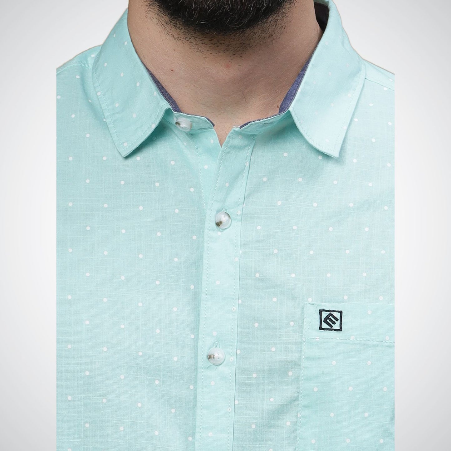 Mike Club Light Green Casual Shirt