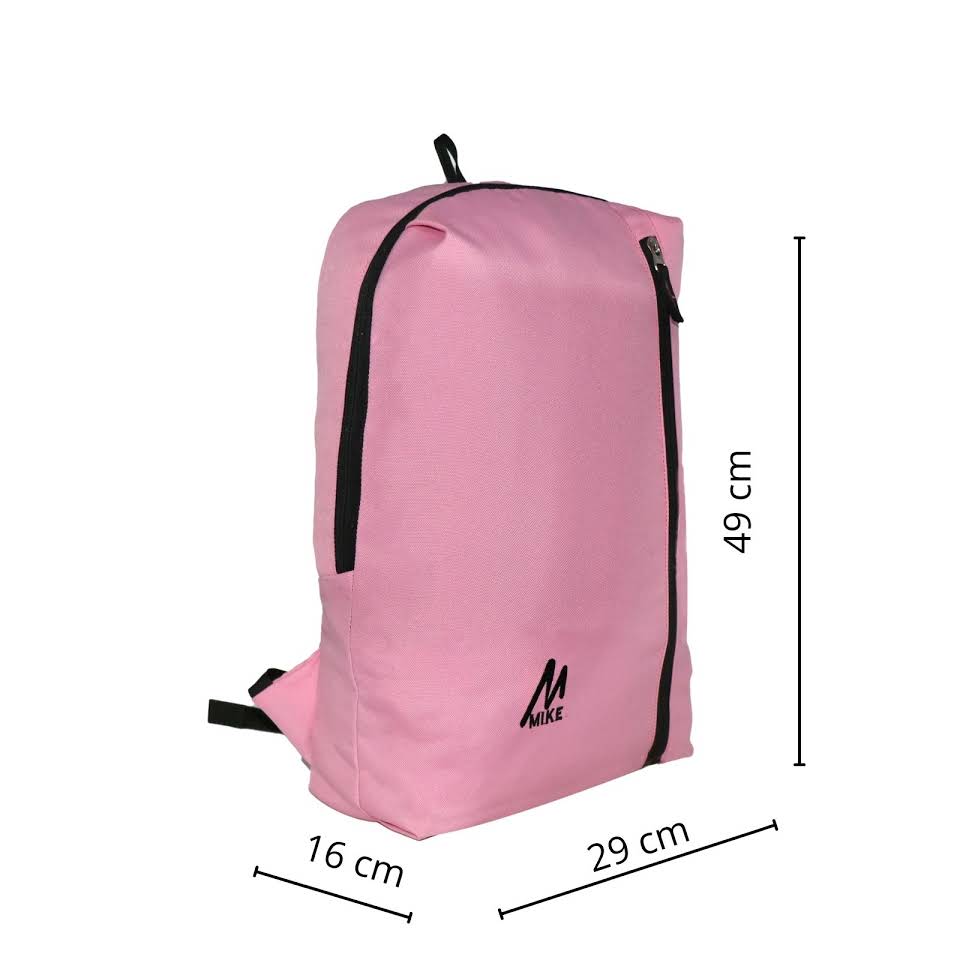 Mike City Backpack - Light Pink