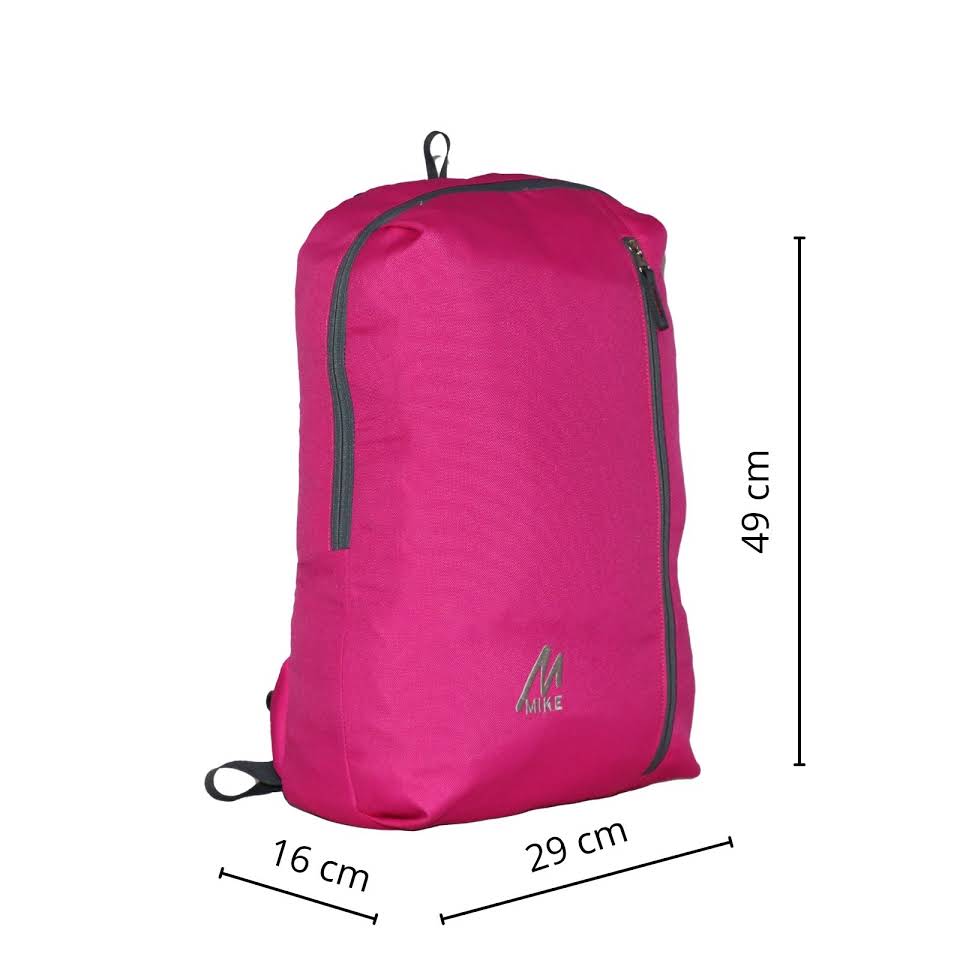 Mike City Backpack - Dark Pink