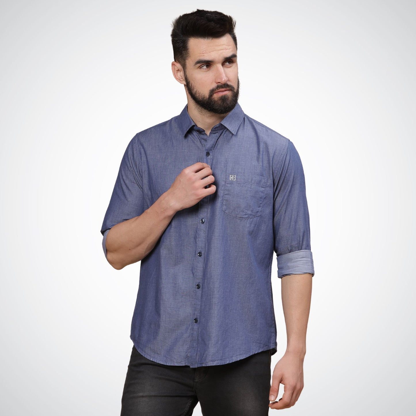 Mike Club Navy Blue Shirt