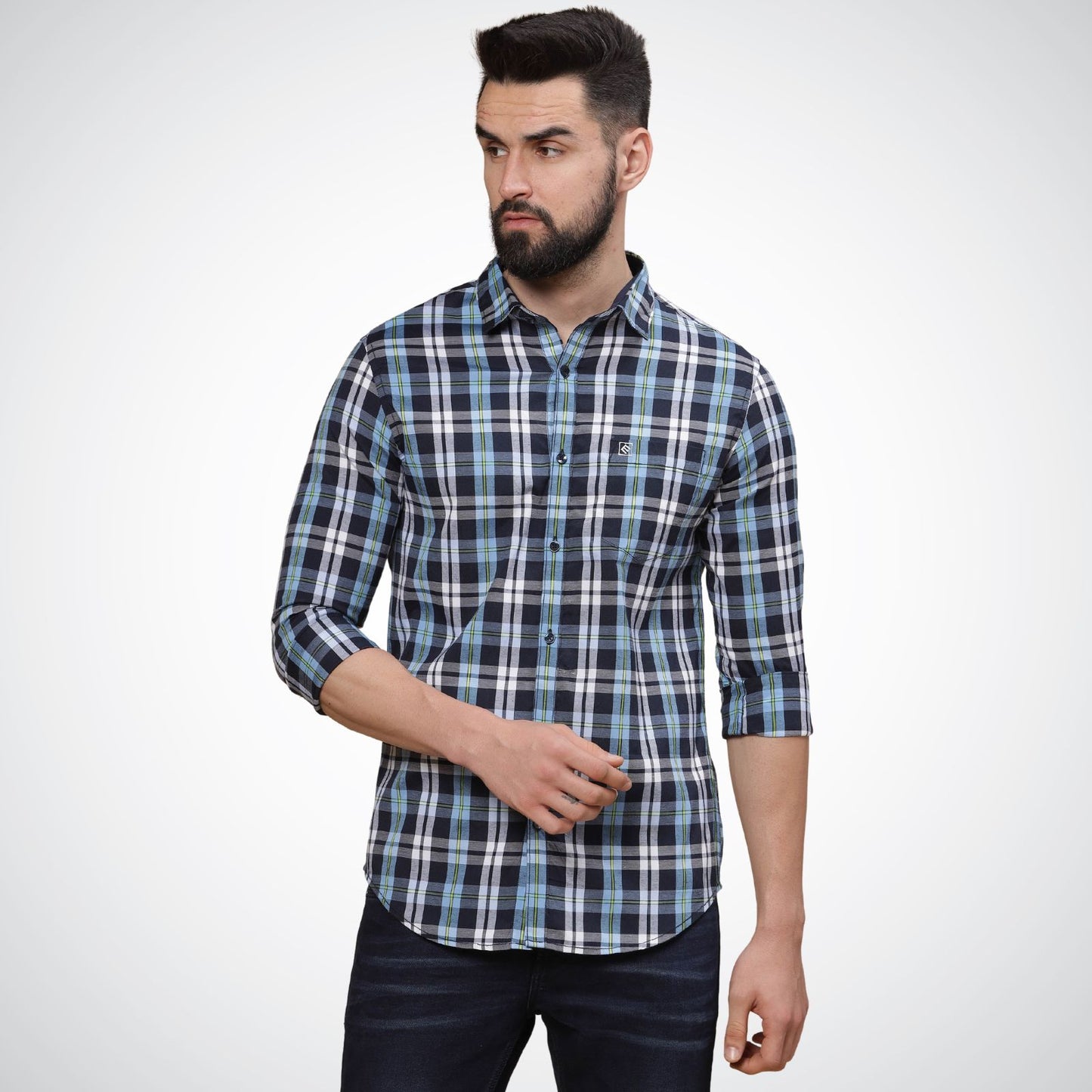 Mike Club Casual Check Shirt
