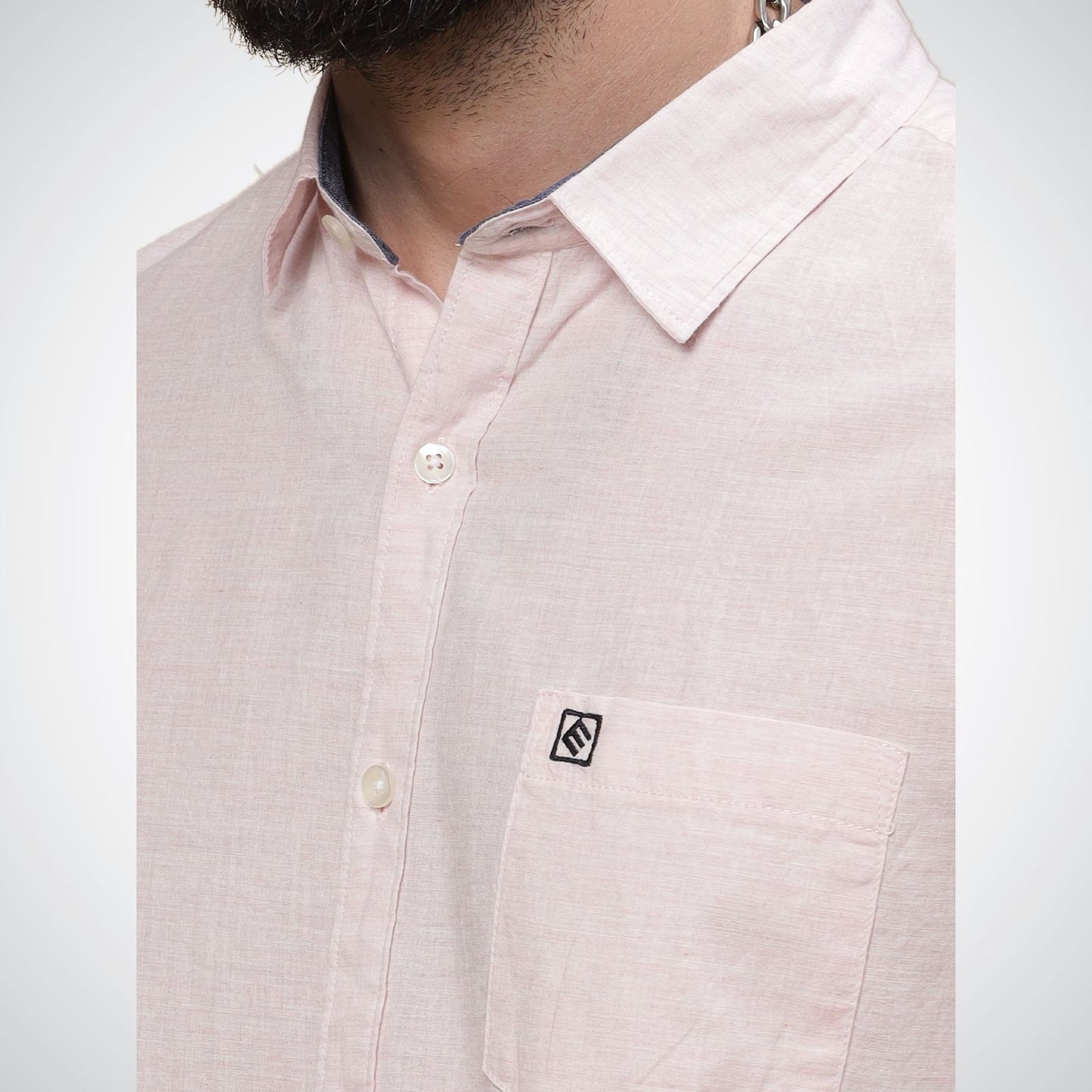 Mike Club Light Pink Casual Shirt