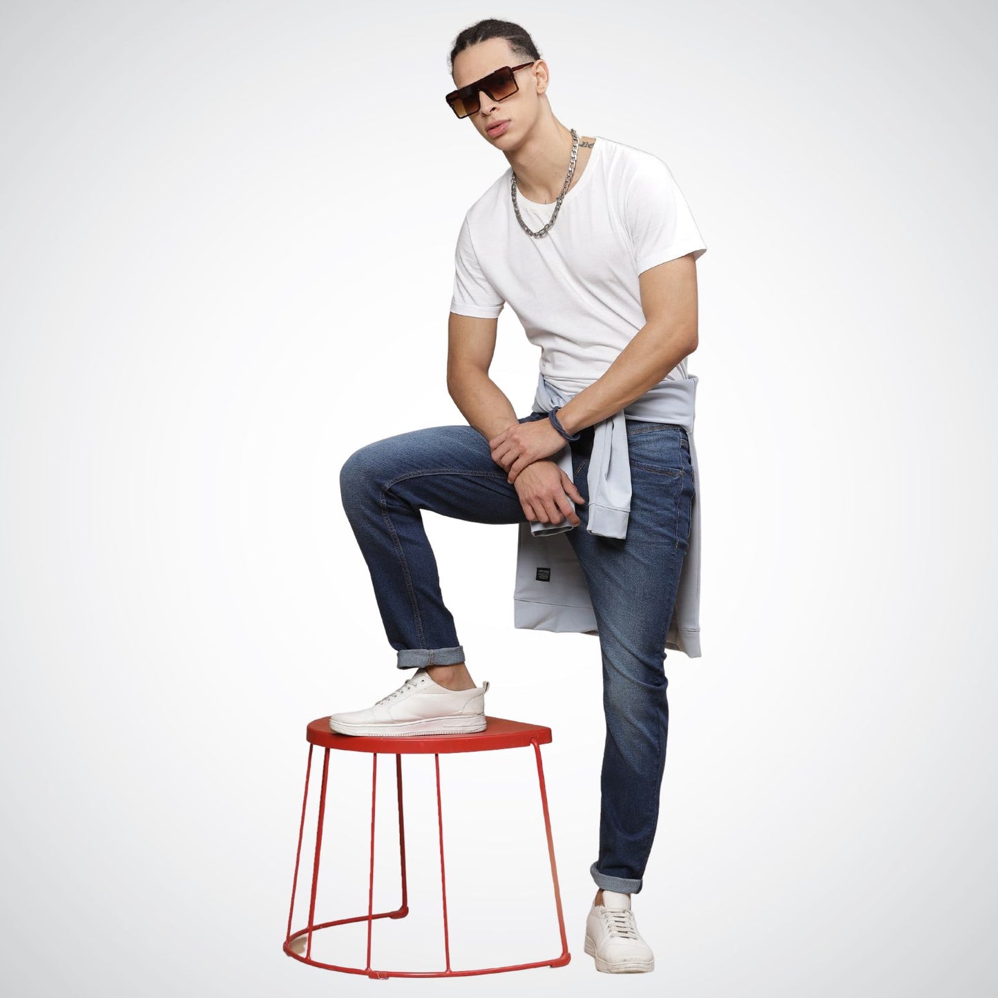 Mike Club - Blue Jeans Denim Light Shaded