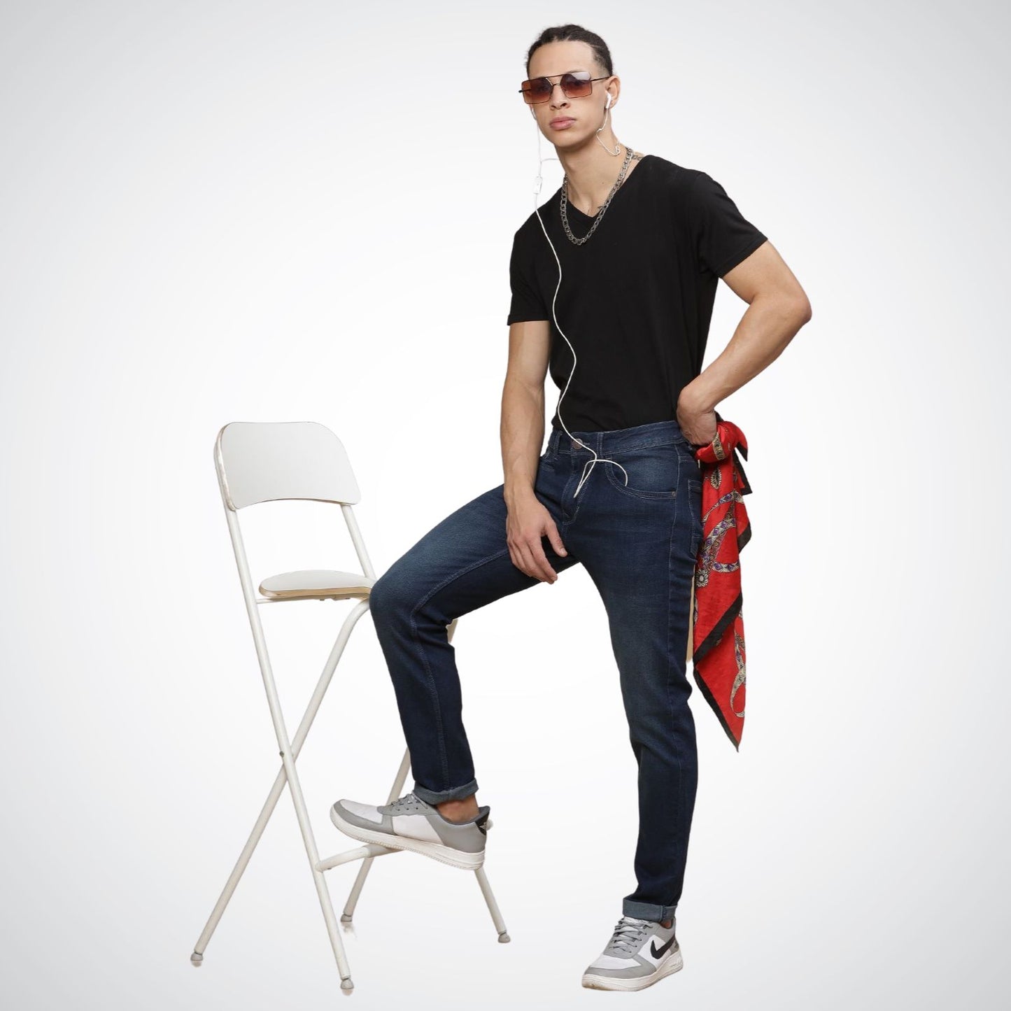 Mike Club Denim Bottom - Blue Jeans