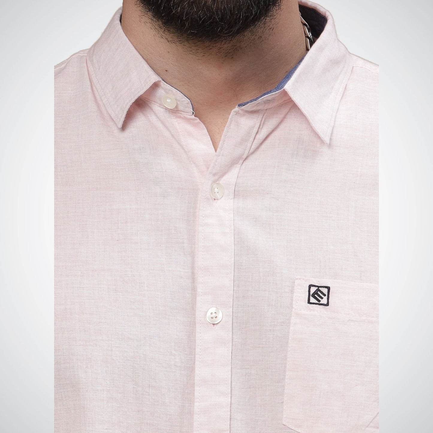 Mike Club Light Pink Casual Shirt