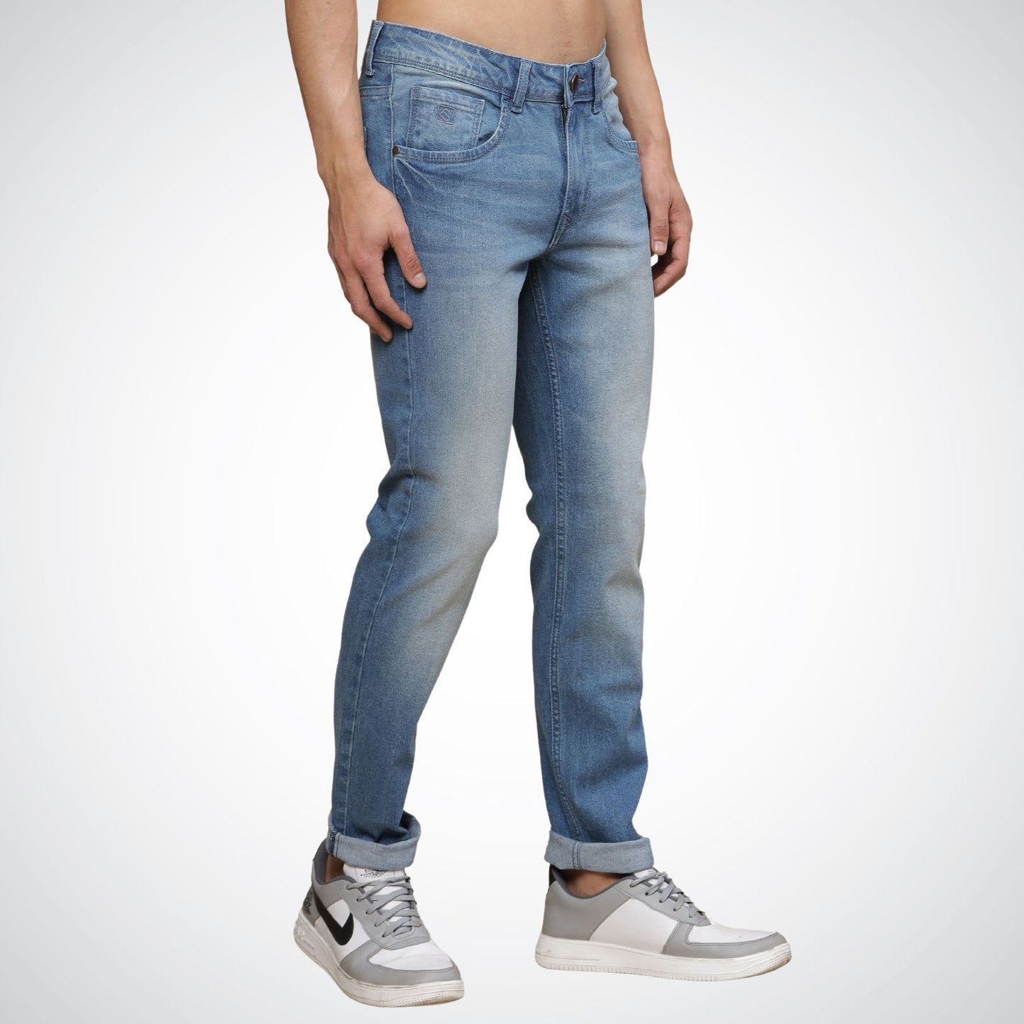 Mike Club -Denim Bottom - Light Blue