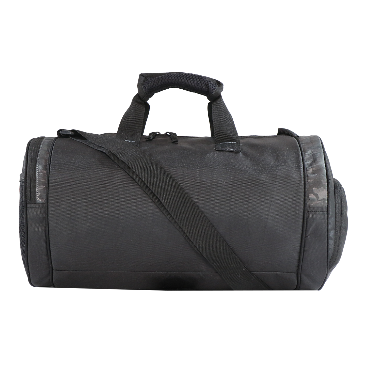 Mike Dual Tone Pro Gym Bag with shoe Compartment - Grey