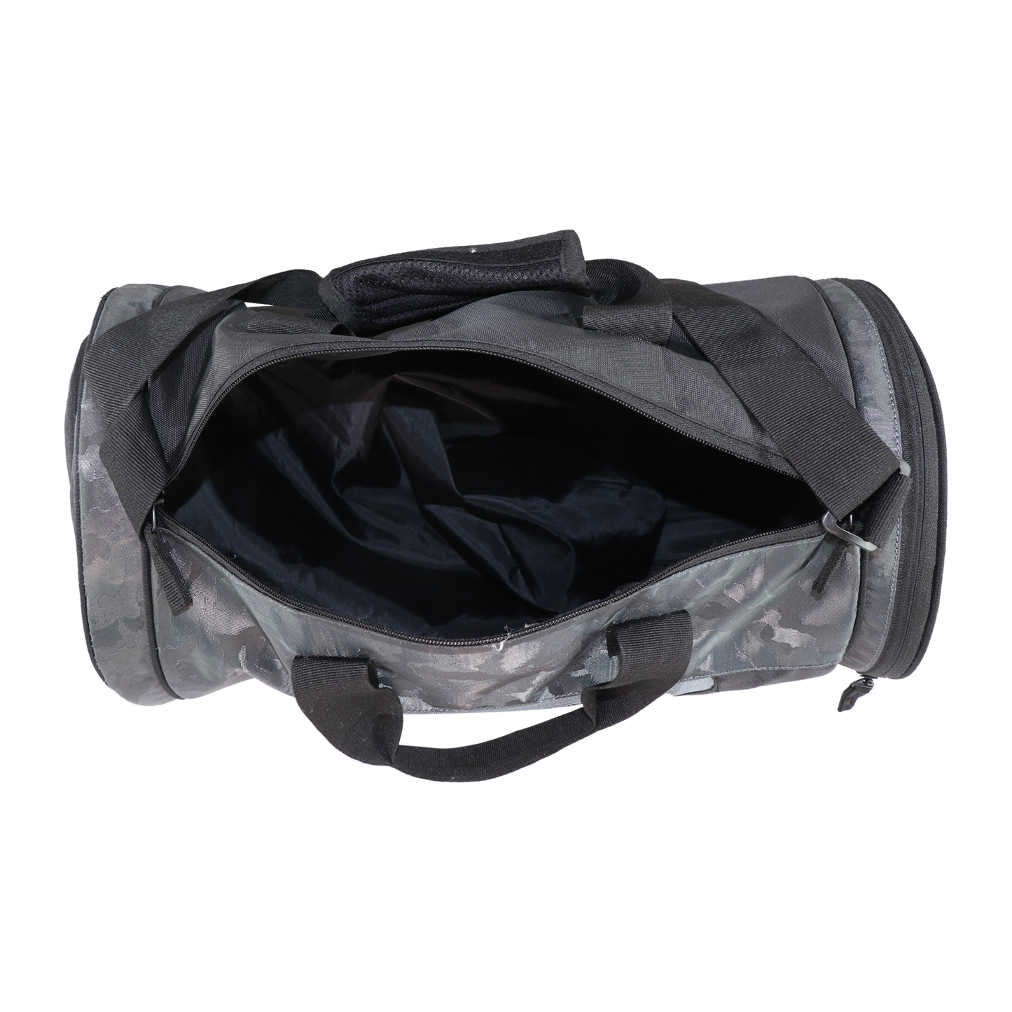 Mike Dual Tone Pro Gym Bag with shoe Compartment - Grey