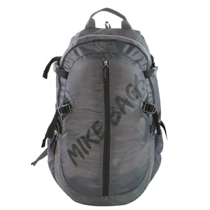 Mike Enticer Trekking Backpack - Black Bag with Black Zip