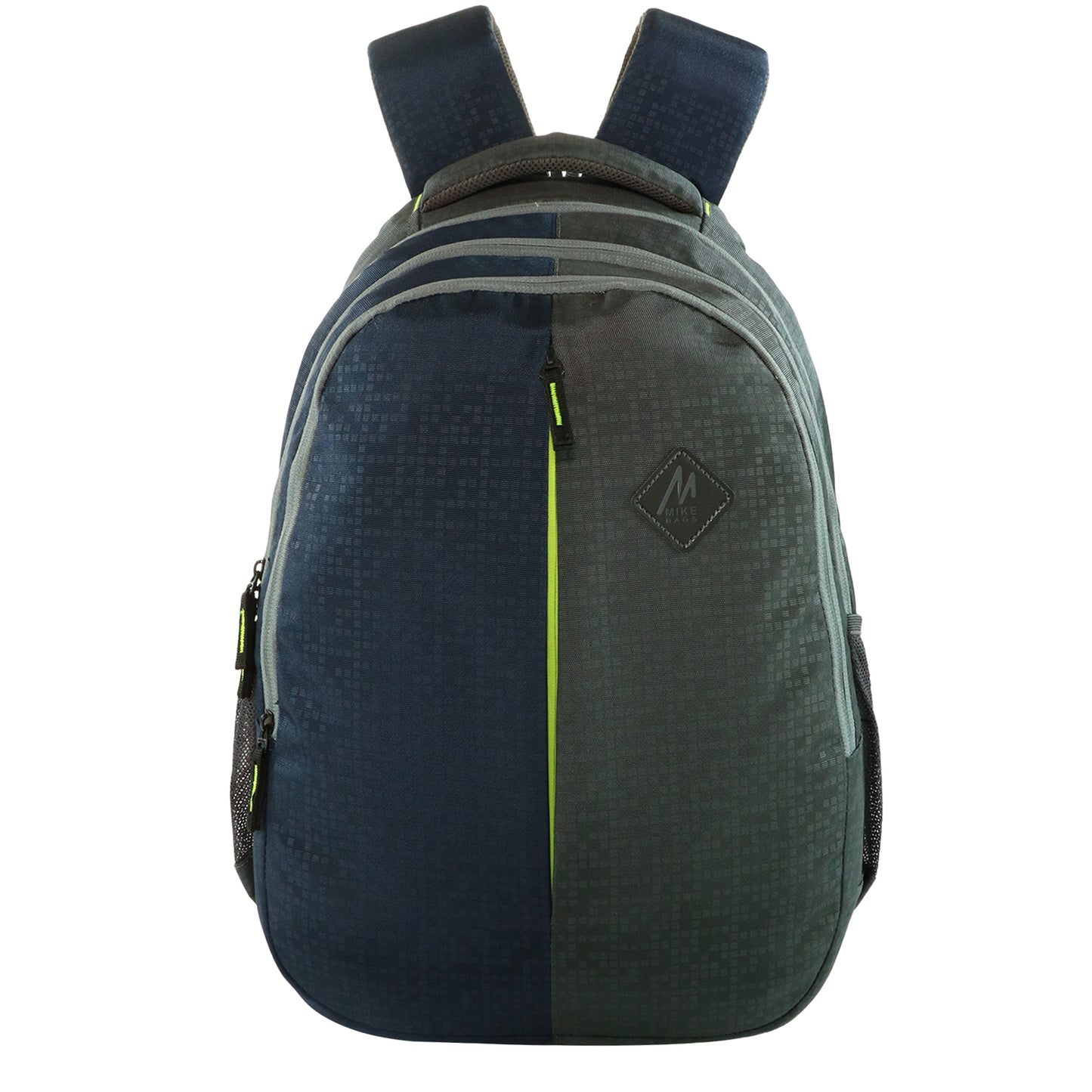 Mike Jupiter Backpacks - Navy Blue & grey