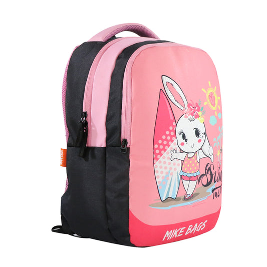Mike Preschool Backpack Summer Bunny - Pink