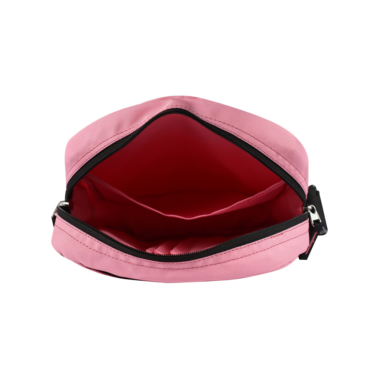 Mike Solid Messenger Bag - Light Pink
