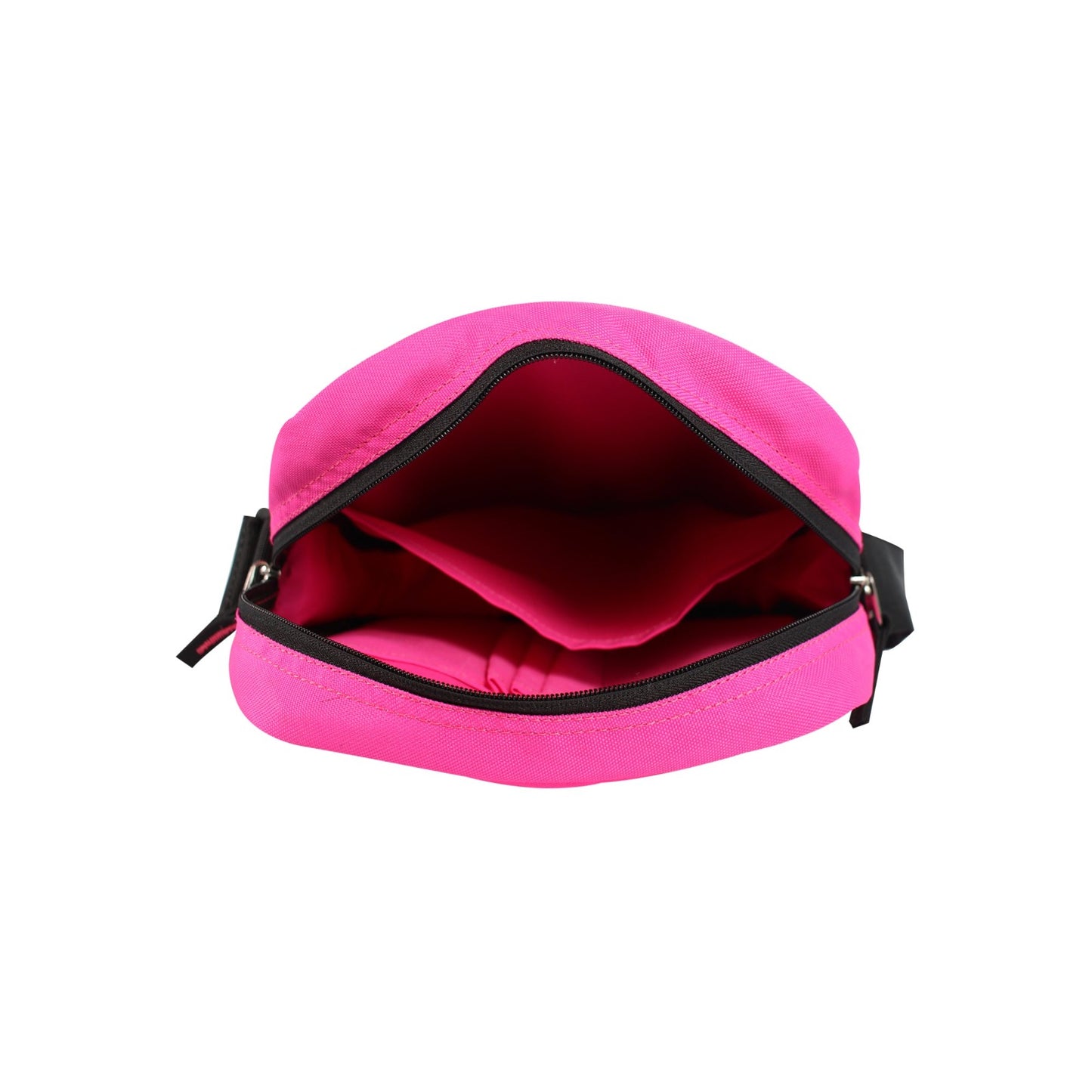 Mike Solid Messenger Bag - Dark Pink