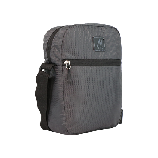 Mike Aster Messenger Bag - Grey