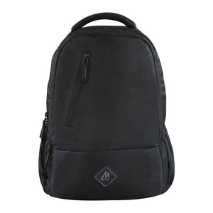 Mike Unisex Casual Backpack - Black