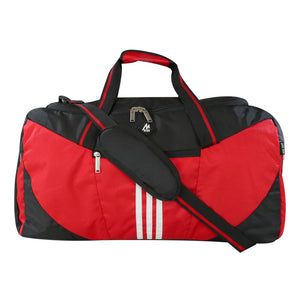Mike Delta Duffel Bag 24"- Red & Black