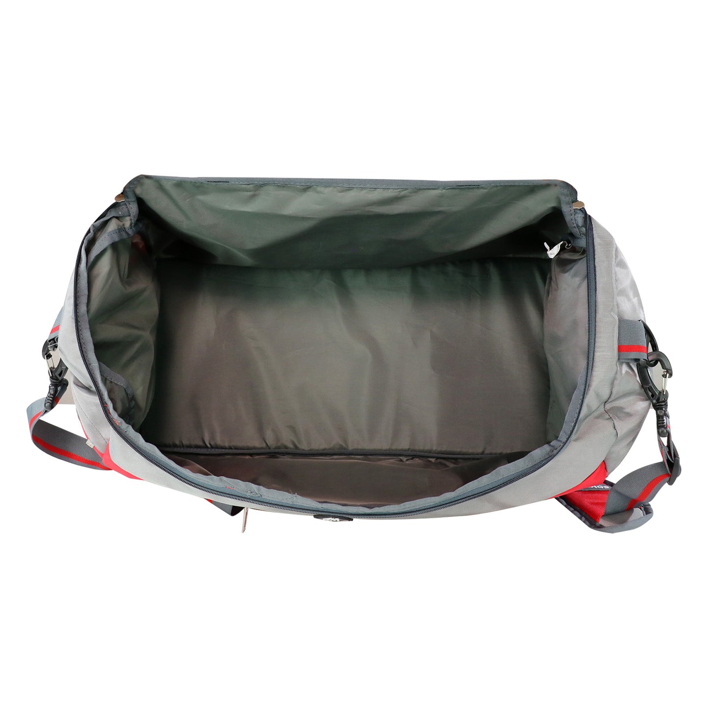 Mike Delta Duffel Bag 24"- Red & Grey