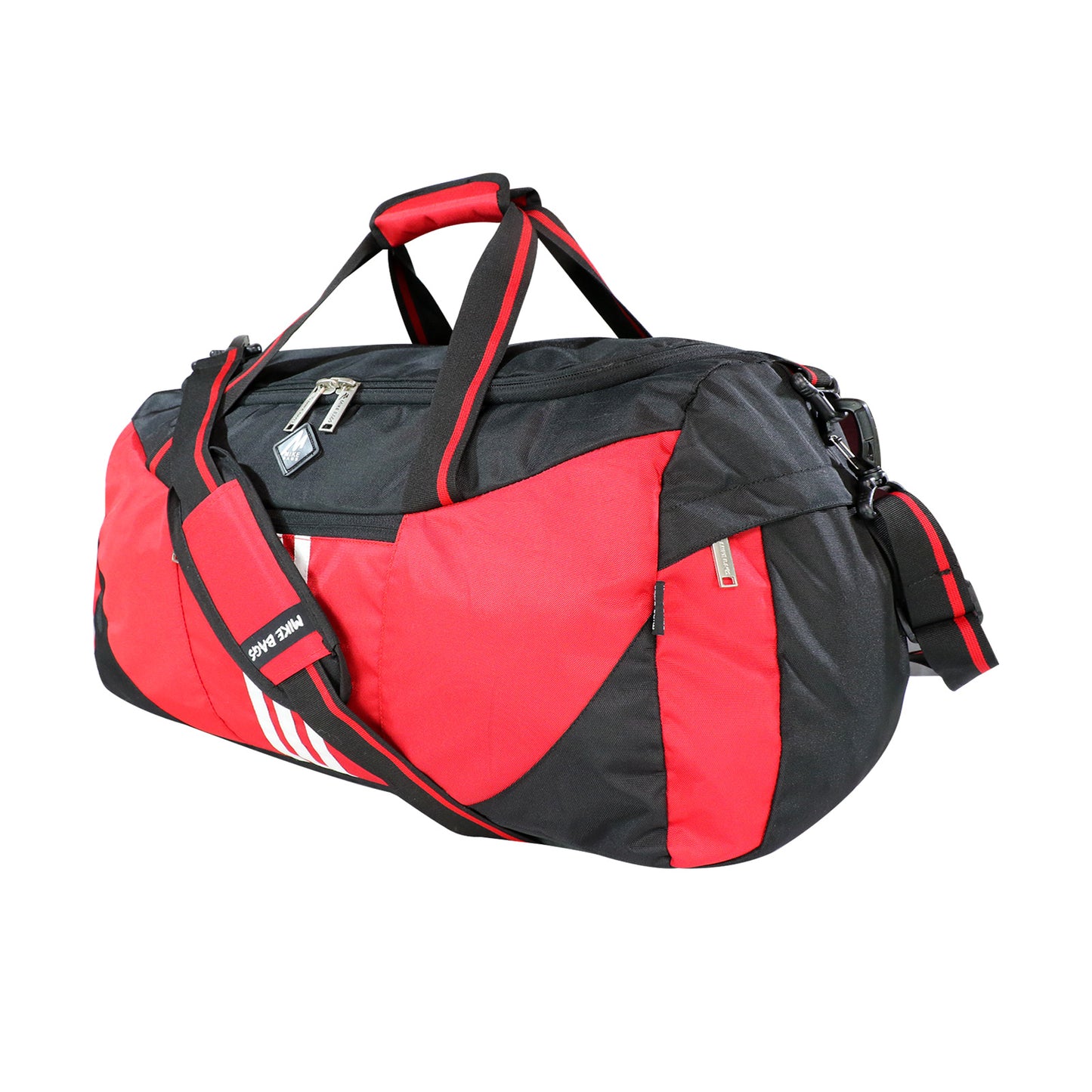 Mike Delta Duffel Bag - Red & Black
