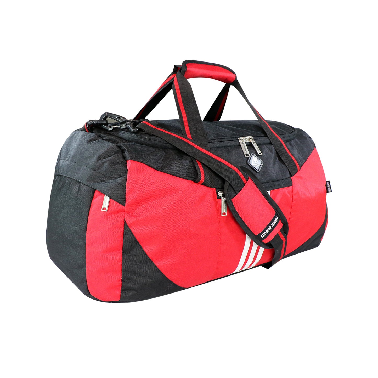 Mike Delta Duffel Bag - Red & Black