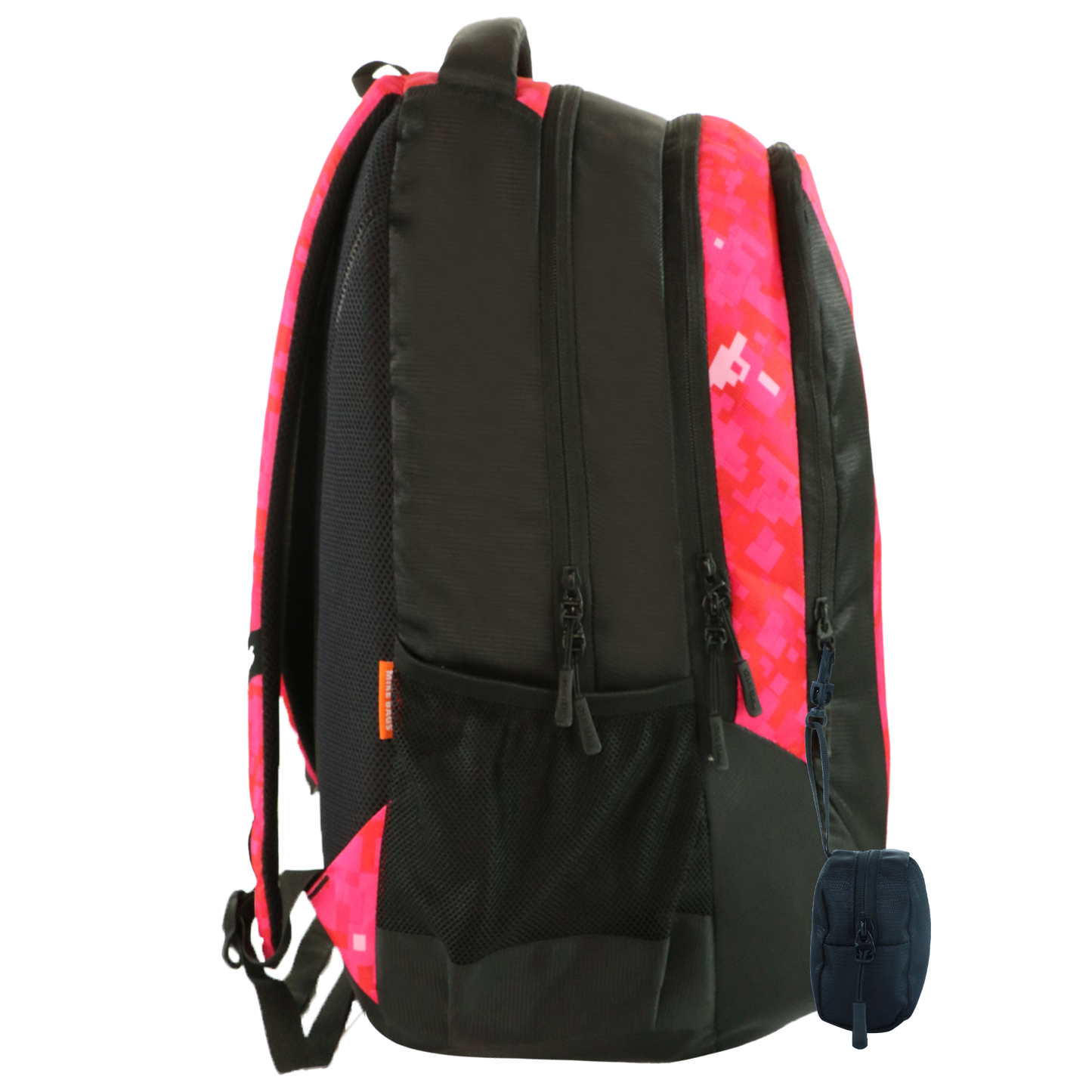 Mike Aurora School Backpack with Pouch - Pink