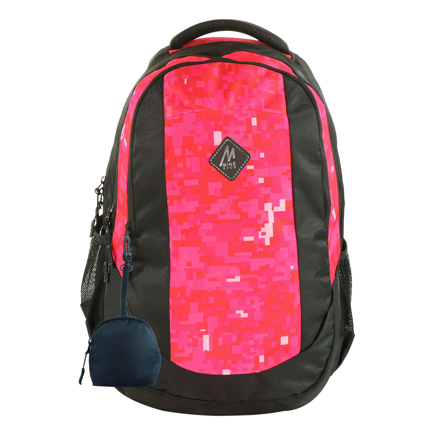 Mike Aurora School Backpack with Pouch - Pink