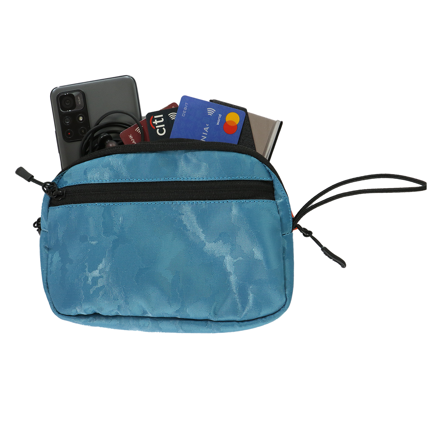 Mike Multipurpose Pouch - Teal Blue