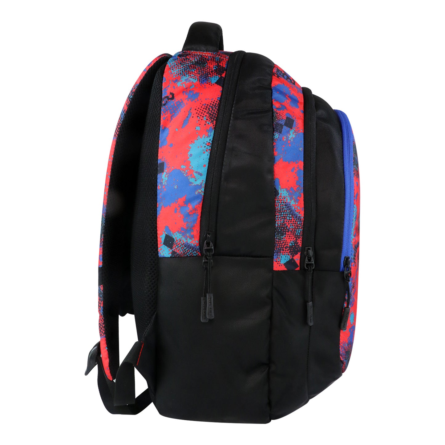 Mike Trio 17L School Backpack for Boys & Girls - Red