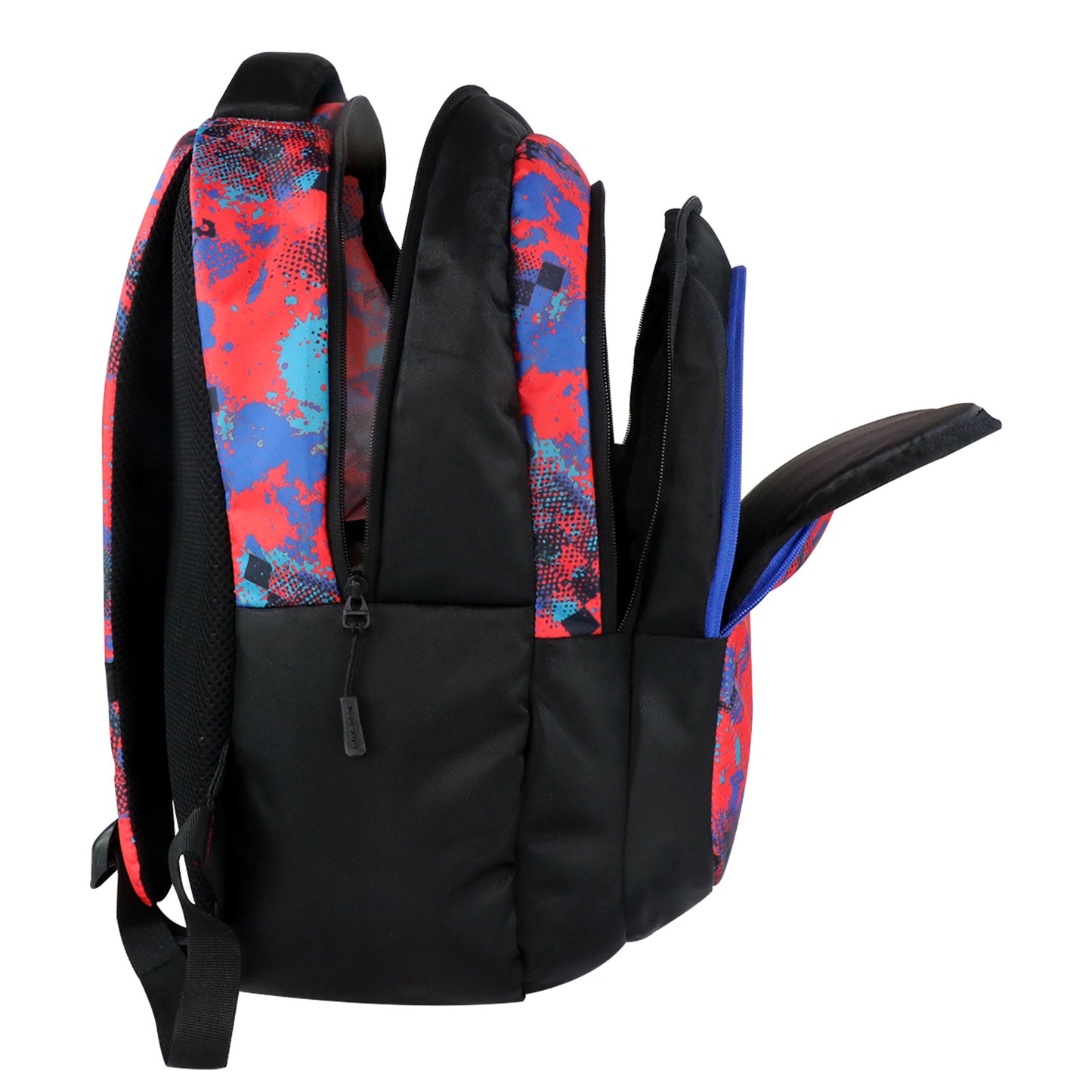 Mike Trio 17L School Backpack for Boys & Girls - Red