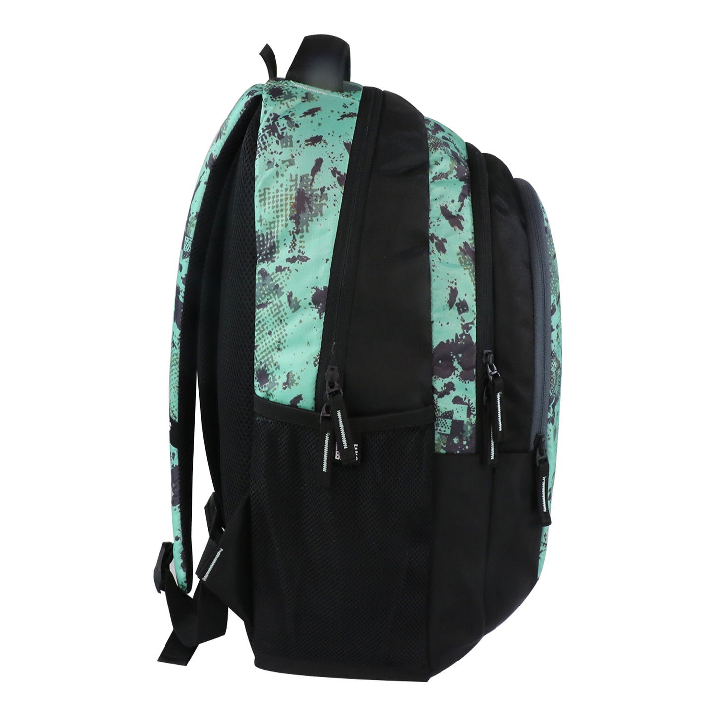 Mike Trio 17L School Backpack for Boys & Girls - Sea Green