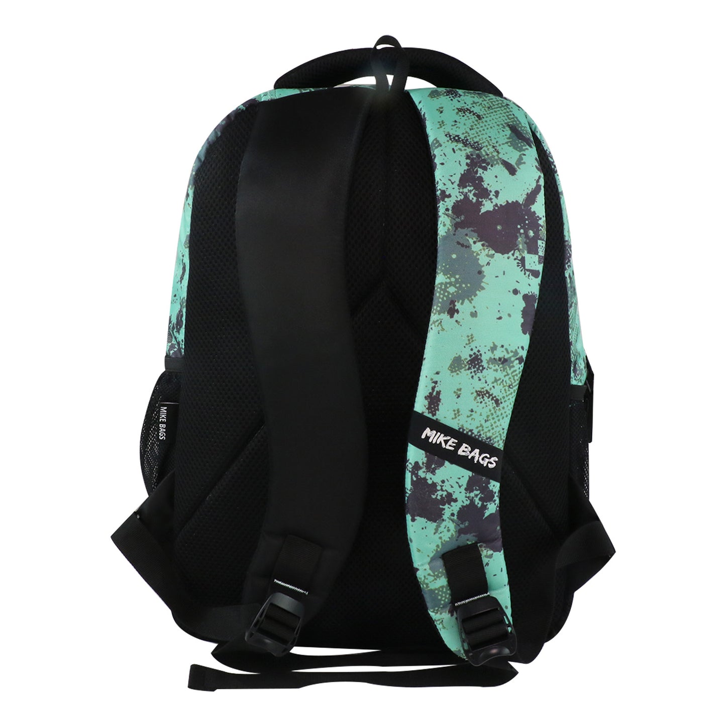 Mike Trio 17L School Backpack for Boys & Girls - Sea Green