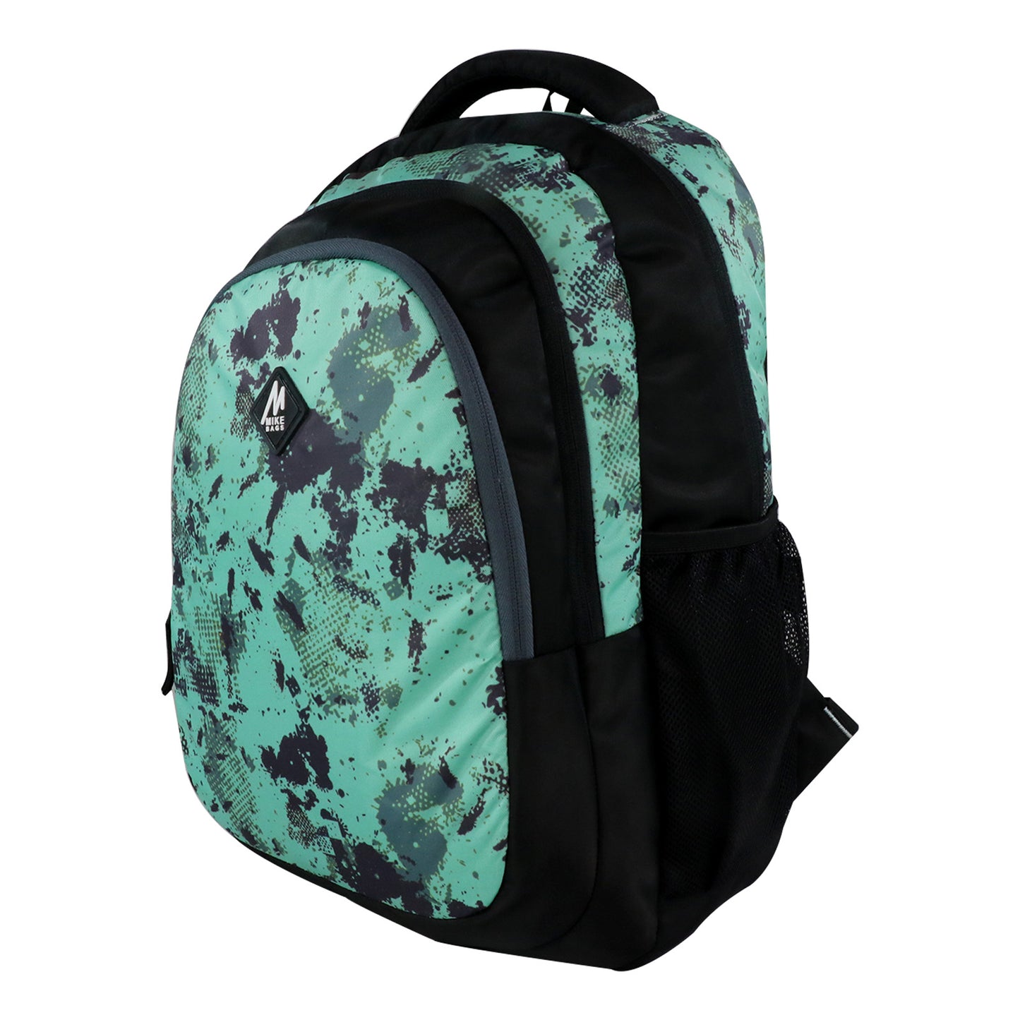 Mike Trio 17L School Backpack for Boys & Girls - Sea Green